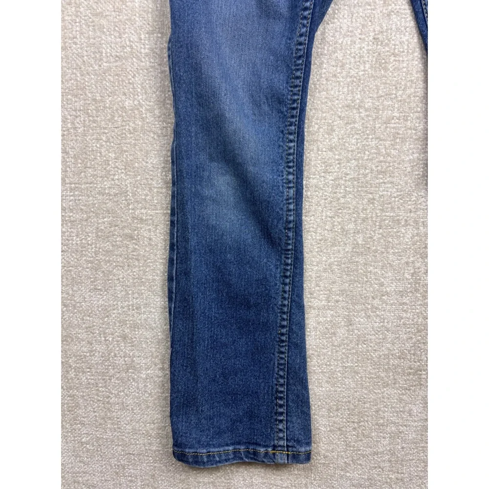Levis 511 Slim Boys Blue Denim Jeans Size 12 Adjustable Waist 3992-M6B